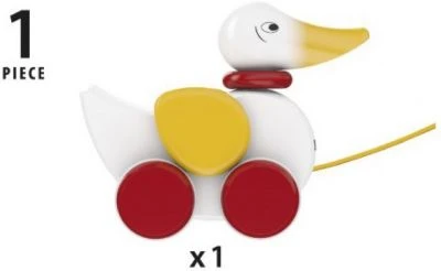 BRIO Nachziehente, Weiß – Bild 3