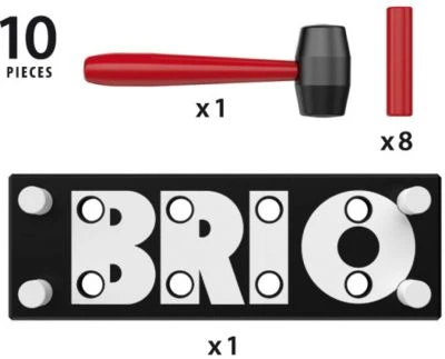 BRIO Schwarze Klopfbank – Bild 3
