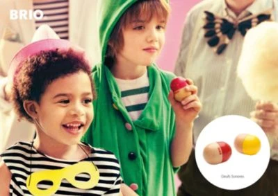 BRIO Rassel-Ei , 2 Stück – Bild 3