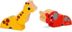 BRIO Magnet-Tiere Elefant Und Giraffe