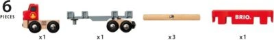 BRIO Holztransporter Mit Magnetladung – Bild 5