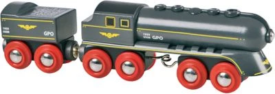 BRIO Schwarzer Kugelblitz Mit Kohlentender