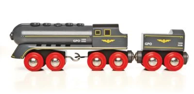 BRIO Schwarzer Kugelblitz Mit Kohlentender – Bild 3