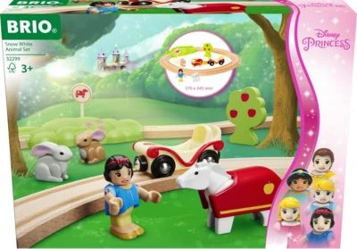 BRIO Disney Princess 32299 Schneewittchen Eisenbahn-Set - Liebevolles Spiel-Set Mit Schneewittchen Und Ihren Tierischen Freunden - Empfohlen Für Kinder Ab 3 Jahren – Bild 2