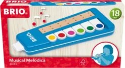 30183 BRIO Kinder Melodica - Spielzeuginstrument Für Kleinkinder Ab 18 Monate