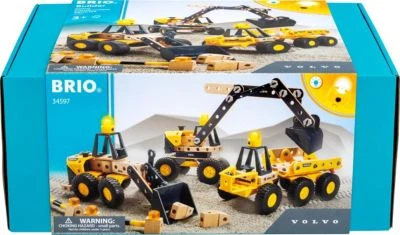 BRIO Builder Großes Volvo Baufahrzeuge-Set