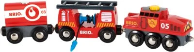 BRIO Feuerwehr-Löschzug