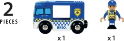 BRIO Polizeiwagen Mit Licht Und Sound – Bild 3