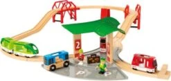 BRIO Reisezug Set Mit Busbahnhof